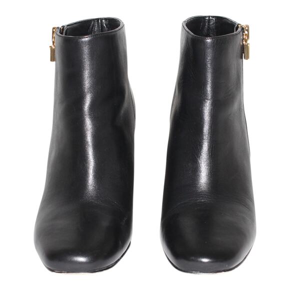 MICHAEL Michael Kors Frenchie Vachetta Leather Ankle Boot Booties Black Size 9 - Picture 2 of 7